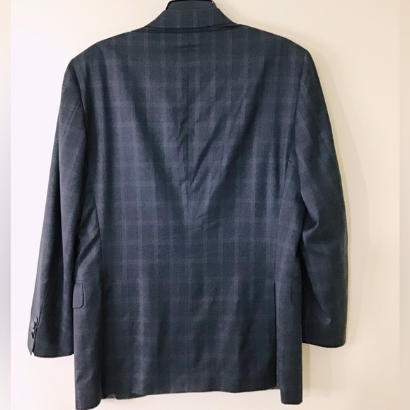 Peter Millar Wool Check Sportcoat Blazer Jacket - Picture 4 of 8